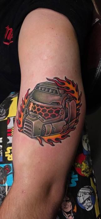Droid arm piece in colour